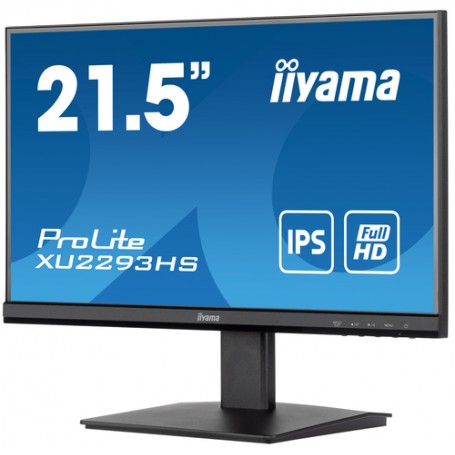 iiyama ProLite XU2293HS-B5 Monitor PC 54,6 cm (21.5") 1920 x 1080 Pixel Full HD LED Touch screen Nero