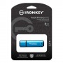 Kingston Technology IronKey VP50 unità flash USB 8 GB USB tipo-C 3.2 Gen 1 (3.1 Gen 1) Nero, Blu