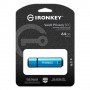 Kingston Technology IronKey VP50 unità flash USB 64 GB USB tipo-C 3.2 Gen 1 (3.1 Gen 1) Nero, Blu
