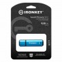 Kingston Technology IronKey VP50 unità flash USB 128 GB USB tipo-C 3.2 Gen 1 (3.1 Gen 1) Nero, Blu