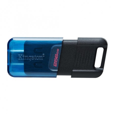 Kingston Technology DataTraveler 80 unità flash USB 256 GB USB tipo-C 3.2 Gen 1 (3.1 Gen 1) Nero, Blu