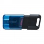 Kingston Technology DataTraveler 80 unità flash USB 256 GB USB tipo-C 3.2 Gen 1 (3.1 Gen 1) Nero, Blu