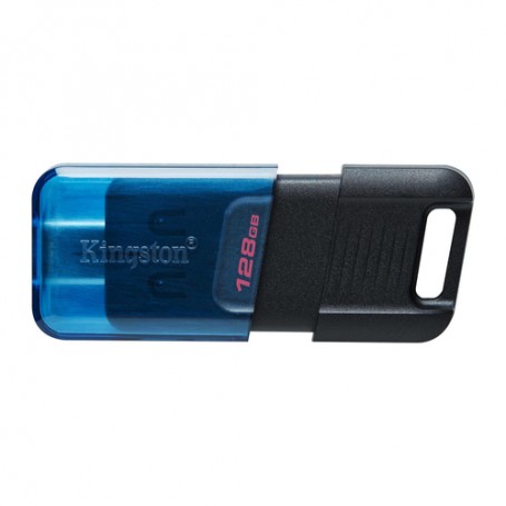 Kingston Technology DataTraveler 80 unità flash USB 128 GB USB tipo-C 3.2 Gen 1 (3.1 Gen 1) Nero, Blu