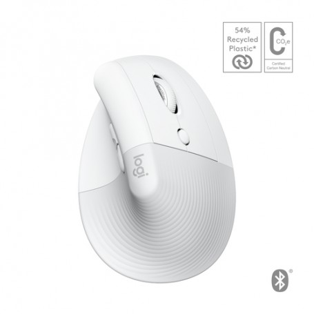 Logitech Lift for Mac mouse Mano destra RF Wireless Ottico 4000 DPI