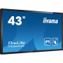 iiyama T4362AS-B1 visualizzatore di messaggi Pannello piatto interattivo 108 cm (42.5") IPS 500 cd/m² 4K Ultra HD Nero T