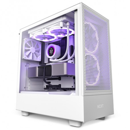 NZXT H5 Flow Midi Tower Bianco