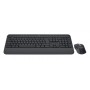 Logitech Signature MK650 Combo For Business tastiera Mouse incluso RF senza fili + Bluetooth QWERTZ Tedesco Grafite