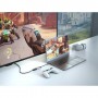 HYPER HD-H8K USB tipo-C HDMI Acciaio inossidabile