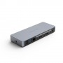 HYPER HD-GD1000-EU replicatore di porte e docking station per notebook USB 3.2 Gen 1 (3.1 Gen 1) Type-C Argento