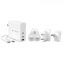 HYPER HJG140WW Caricabatterie per dispositivi mobili Bianco Interno