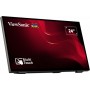 Viewsonic TD2465 visualizzatore di messaggi Pannello piatto interattivo 61 cm (24") LED 250 cd/m² Full HD Nero Touch scr