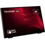 Viewsonic TD2465 visualizzatore di messaggi Pannello piatto interattivo 61 cm (24") LED 250 cd/m² Full HD Nero Touch scr