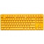 Ducky One 3 Yellow TKL tastiera USB Tedesco Giallo