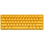 Ducky One 3 Yellow Mini tastiera USB Tedesco Giallo