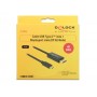DeLOCK 85255 cavo e adattatore video 1 m USB tipo-C DisplayPort Nero