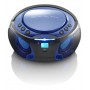Lenco SCD-550 Digitale 3,6 W Blu