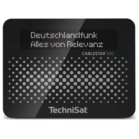 TechniSat CABLESTAR 100 Orologio Digitale Nero