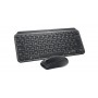 Logitech 920-011054 tastiera Mouse incluso RF senza fili + Bluetooth QWERTZ Tedesco Grafite