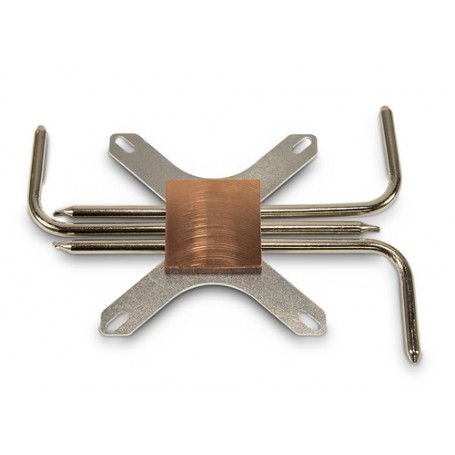 Inter-Tech IP-3 Processore Dissipatore di calore/Radiatore Rame, Argento 1 pz