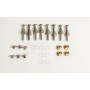 Inter-Tech IP-3 Processore Dissipatore di calore/Radiatore Rame, Argento 1 pz