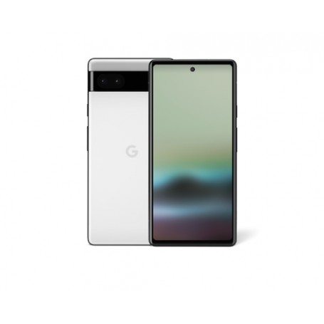 Google Pixel 6a 15,5 cm (6.1") Doppia SIM 5G USB tipo-C 6 GB 128 GB 4410 mAh Bianco