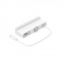 HYPER HD34A8 hub di interfaccia USB 3.2 Gen 1 (3.1 Gen 1) Type-C 10 Mbit/s Bianco