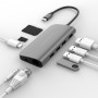 HYPER HD30F-GRAY hub di interfaccia 625 Mbit/s Grigio