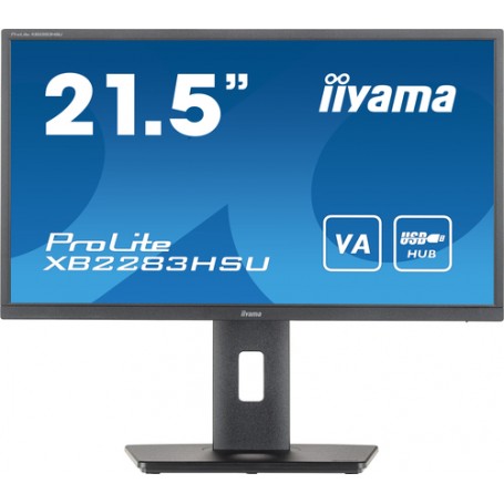 iiyama ProLite XB2283HSU-B1 Monitor PC 54,6 cm (21.5") 1920 x 1080 Pixel Full HD LED Nero