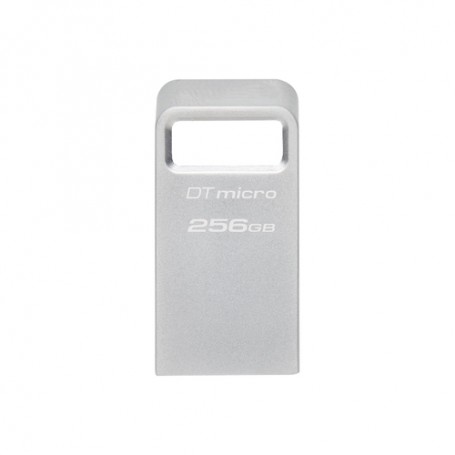 Kingston Technology DataTraveler Micro unità flash USB 256 GB USB tipo A 3.2 Gen 1 (3.1 Gen 1) Argento