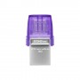 Kingston Technology DataTraveler microDuo 3C unità flash USB 256 GB USB Type-A / USB Type-C 3.2 Gen 1 (3.1 Gen 1) Acciai