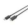 Digitus AK-340303-030-S cavo e adattatore video 3 m HDMI tipo A (Standard) Nero