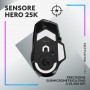 Logitech G G502 X Plus mouse Mano destra RF Wireless Ottico 25600 DPI
