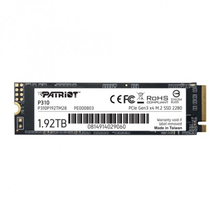 Patriot Memory P310 M.2 1920 GB PCI Express 3.0 NVMe