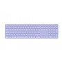Rapoo E9800M tastiera RF senza fili + Bluetooth QWERTZ Tedesco Lillà