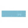 Rapoo E9800M tastiera RF senza fili + Bluetooth QWERTZ Tedesco Blu