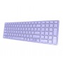 Rapoo E9700M tastiera RF senza fili + Bluetooth QWERTZ Tedesco Lillà