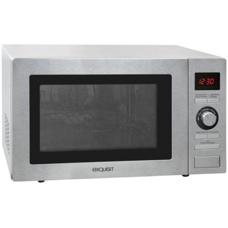 Exquisit MW 9025H-3 Superficie piana Microonde combinato 25 L 900 W Acciaio inossidabile