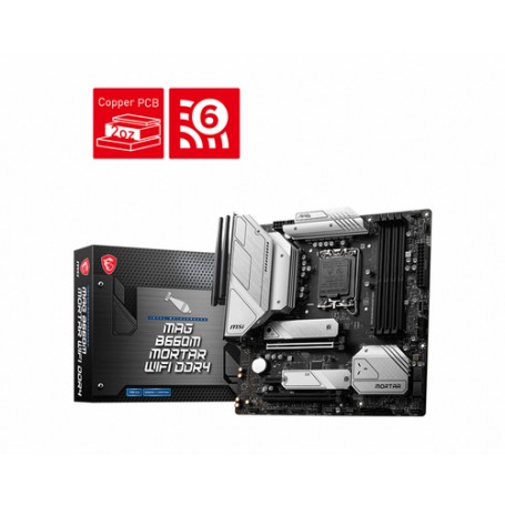 MSI MAG B660M MORTAR WIFI DDR4 Intel B660 LGA 1700 micro ATX