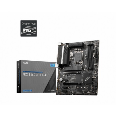 MSI PRO B660-A DDR4 Intel B660 LGA 1700 ATX