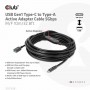 CLUB3D CAC-1538 cavo USB 10 m USB 3.2 Gen 1 (3.1 Gen 1) USB C USB A Nero