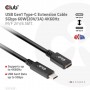 CLUB3D USB C GEN1 EXT CABLE 5GBPS 4K60HZ M/F 1M cavo USB 2 x USB C