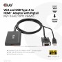 CLUB3D CAC-1720 cavo e adattatore video 0,6 m HDMI tipo A (Standard) VGA (D-Sub) + USB Nero