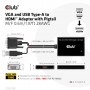 CLUB3D CAC-1720 cavo e adattatore video 0,6 m HDMI tipo A (Standard) VGA (D-Sub) + USB Nero