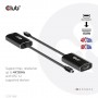 CLUB3D CAC-1186 cavo e adattatore video 0,15 m Mini DisplayPort HDMI tipo A (Standard) Nero