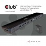 CLUB3D CSV-1564W65 replicatore di porte e docking station per notebook USB 3.2 Gen 1 (3.1 Gen 1) Type-C Nero