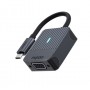 Rapoo UCA-1003 0,15 m USB tipo-C VGA (D-Sub) Nero