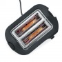 Severin AT 2589 tostapane 2 fetta/e 800 W Nero, Acciaio inossidabile
