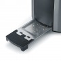 Severin AT 2589 tostapane 2 fetta/e 800 W Nero, Acciaio inossidabile