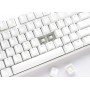 Ducky One 3 Classic Pure White TKL Gaming Tastatur RGB LED - MX-Red tastiera USB Tedesco Bianco
