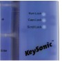 KeySonic ACK-109BL tastiera USB + PS/2 QWERTZ Tedesco Blu